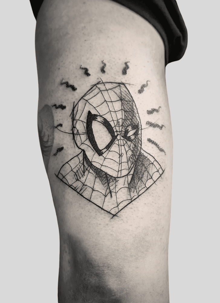 Spiderman Tattoo Ink