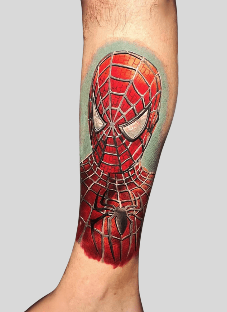 Spiderman Tattoo Photo
