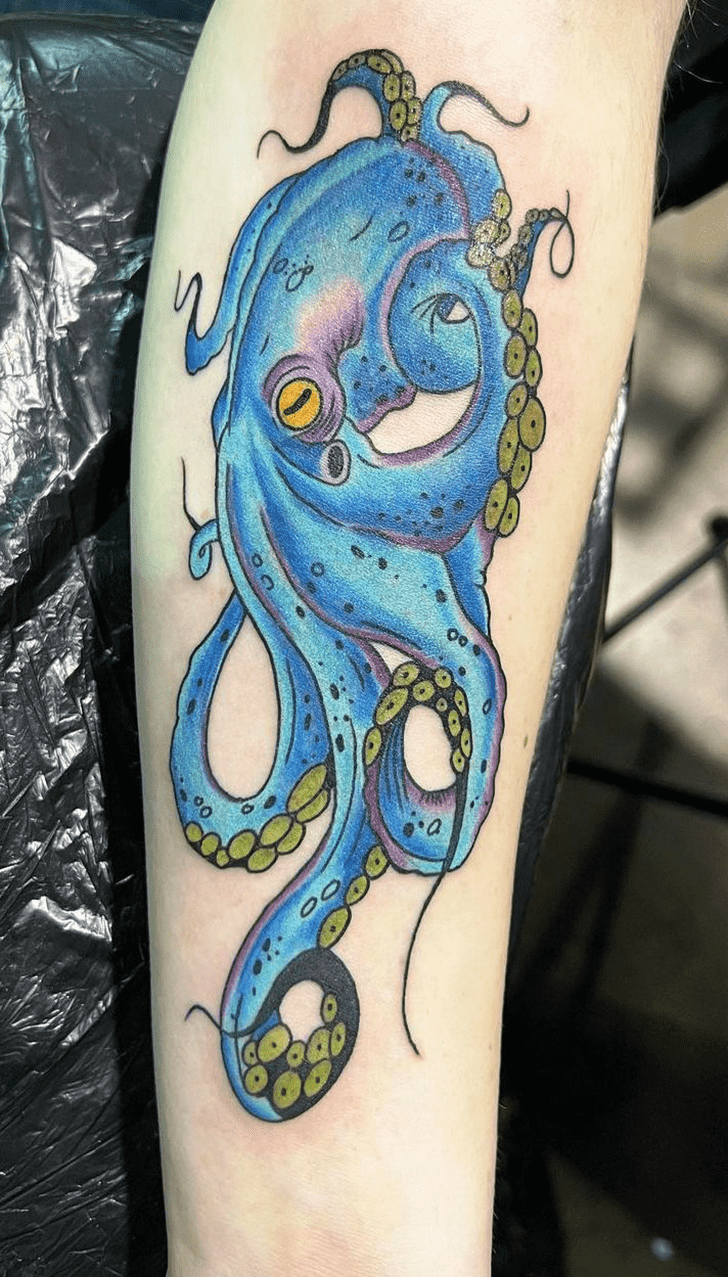 Squid Tattoo Photo