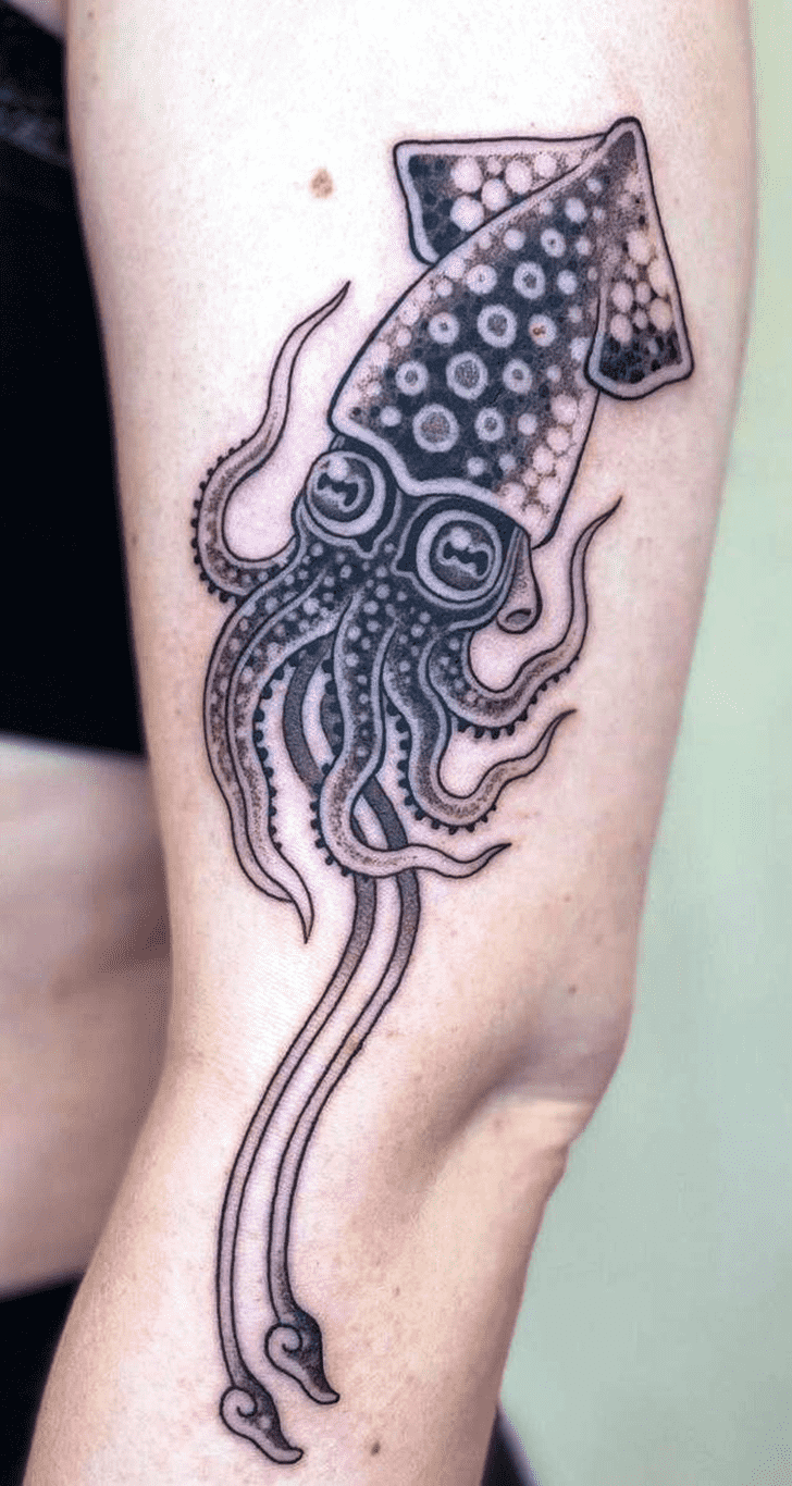 Squid Tattoo Design Image