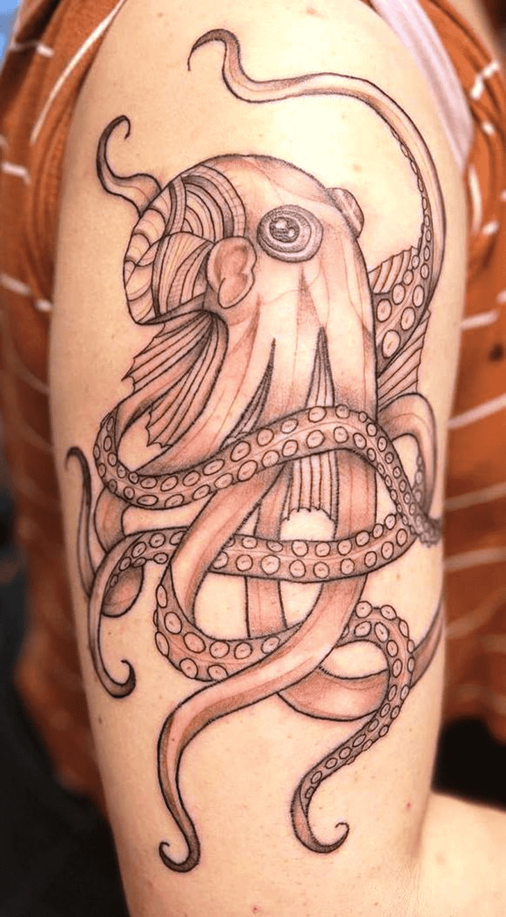 Squid Tattoo Photo