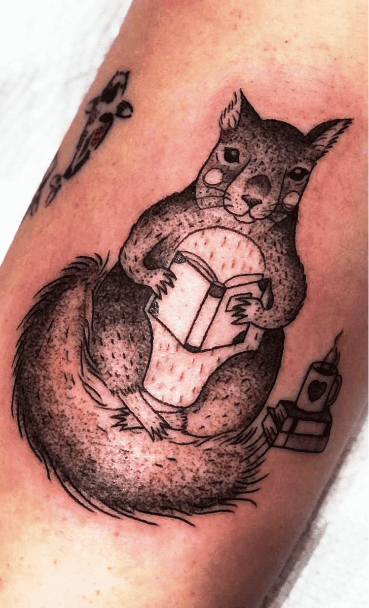 Squirrel Tattoo Portrait