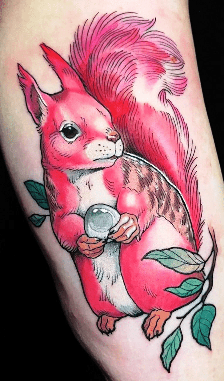 Squirrel Tattoo Shot