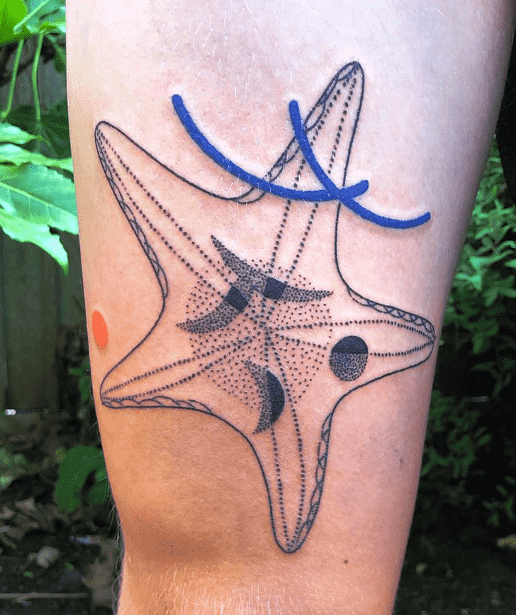 Starfish Tattoo Shot