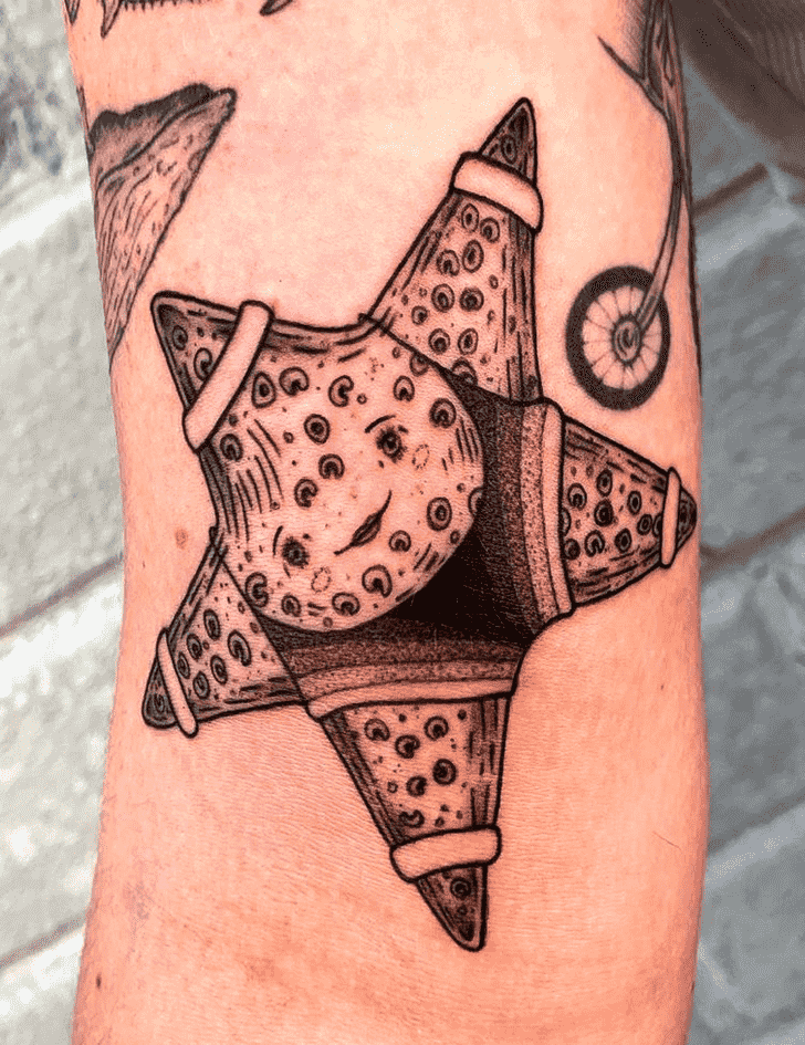 Starfish Tattoo Portrait