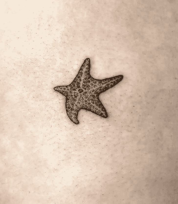 Starfish Tattoo Portrait