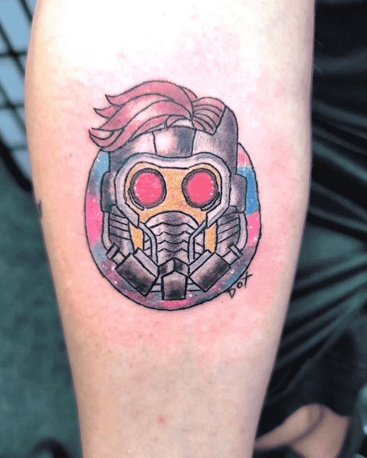 Star Lord Tattoo Shot