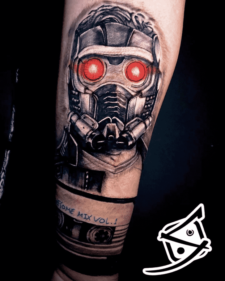 Star Lord Tattoo Portrait