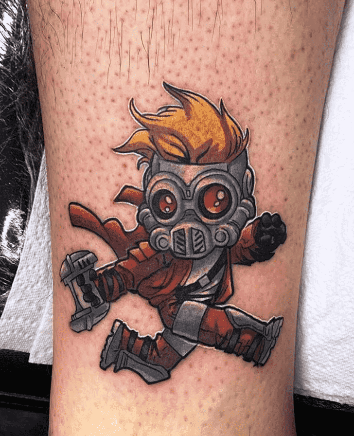 Star Lord Tattoo Shot