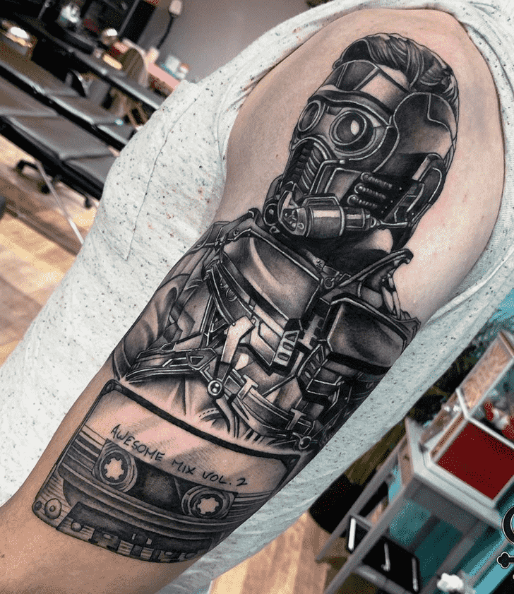 Star Lord Tattoo Photograph