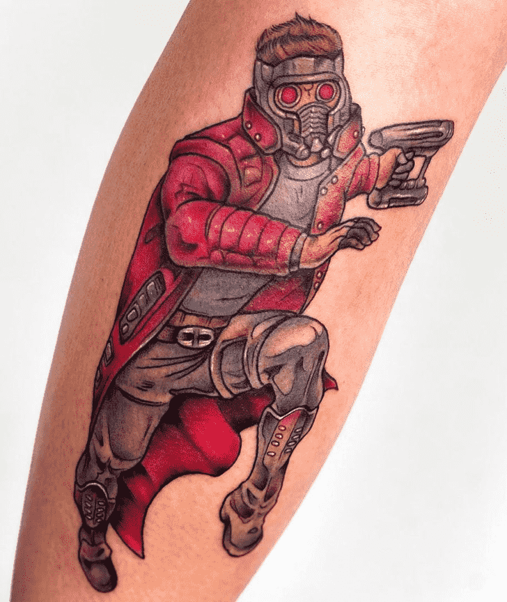 Star Lord Tattoo Shot