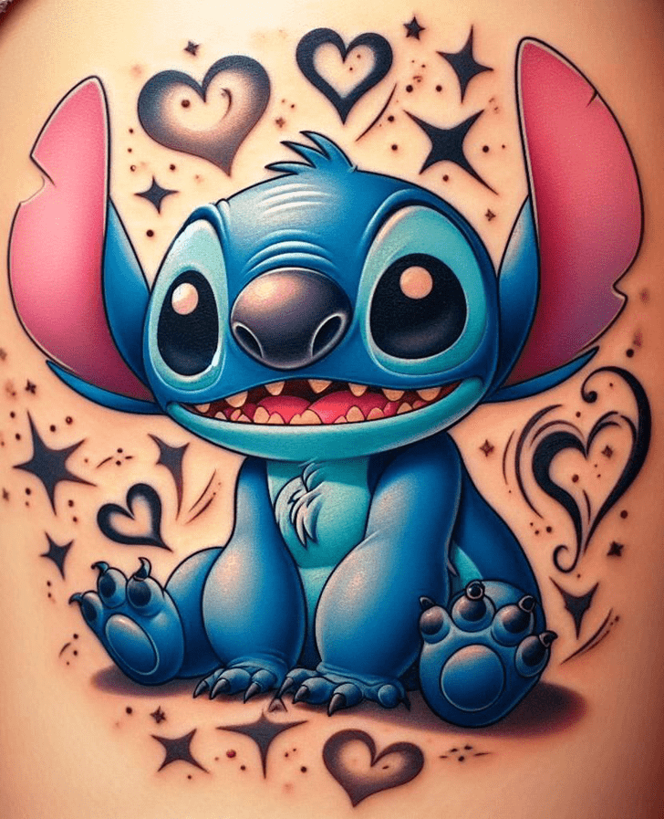 Stitch Tattoo Figure