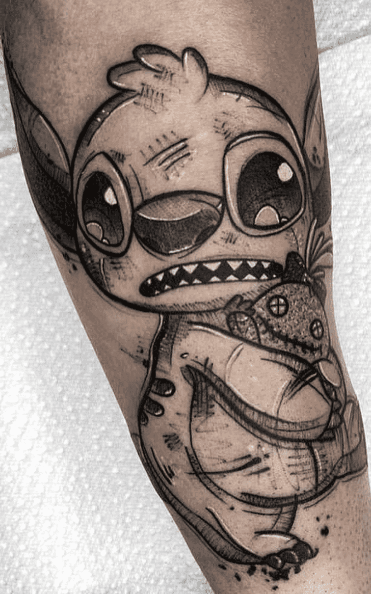 Stitch Tattoo Figure