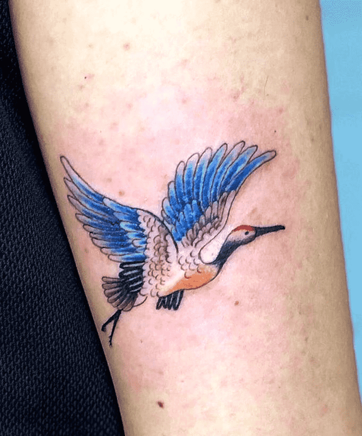 Stork Tattoo Design Image