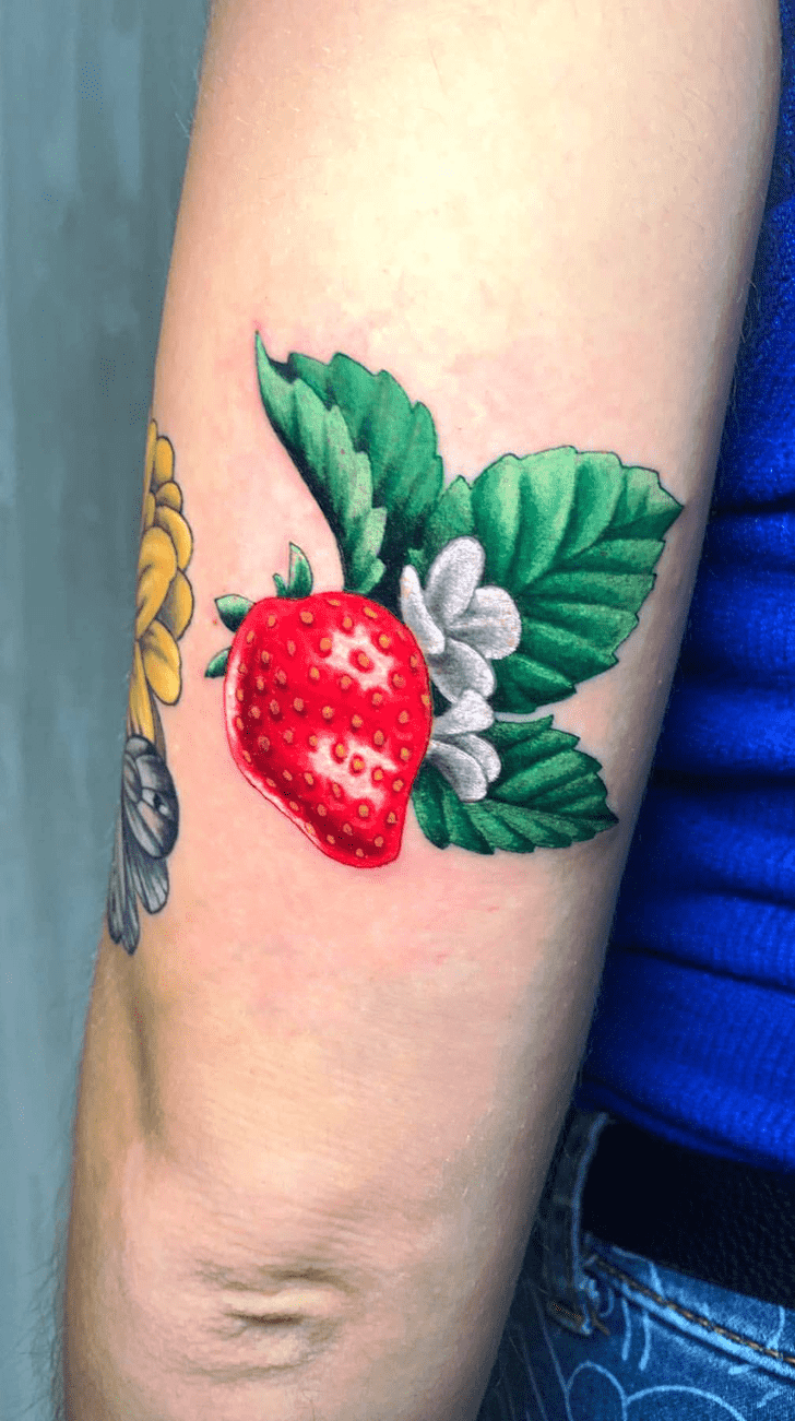 Strawberry Tattoo Image