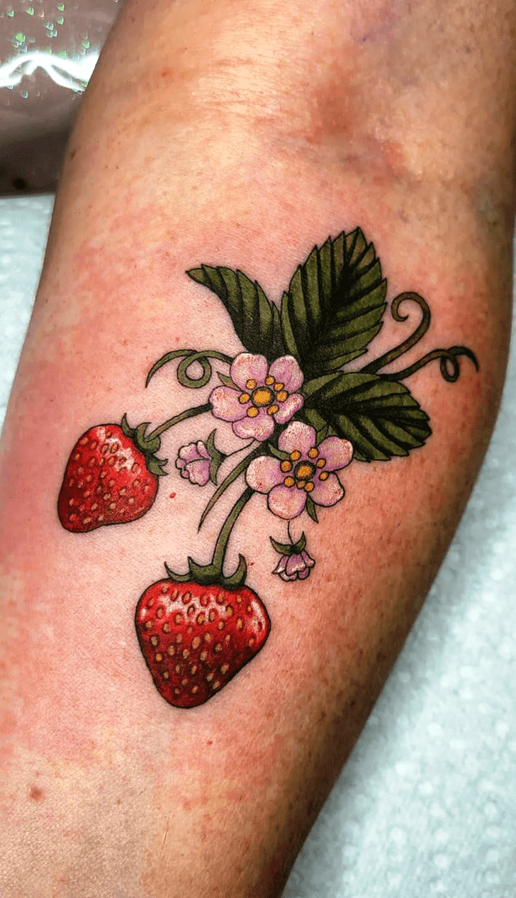 Strawberry Tattoo Photos