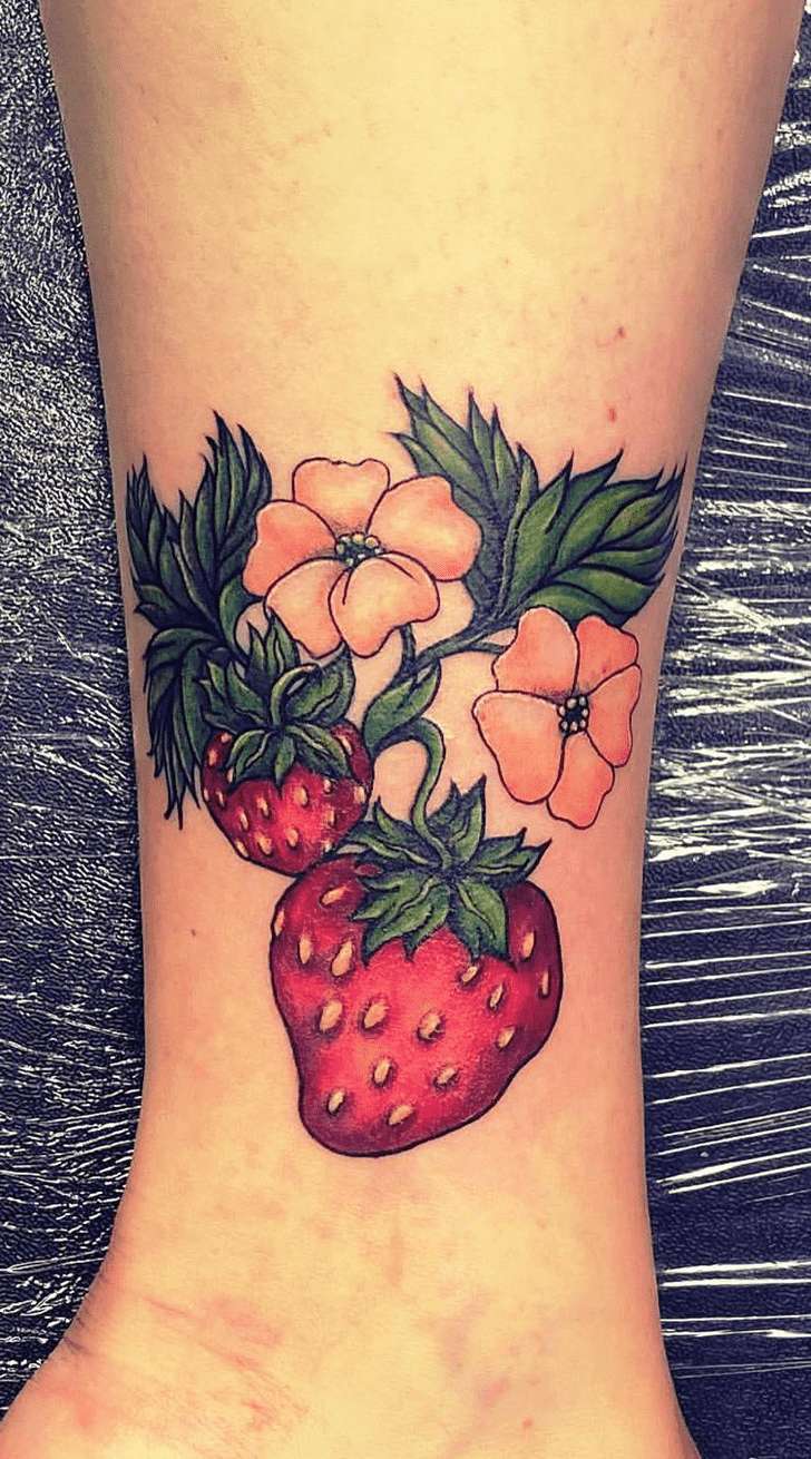 Strawberry Tattoo Photograph