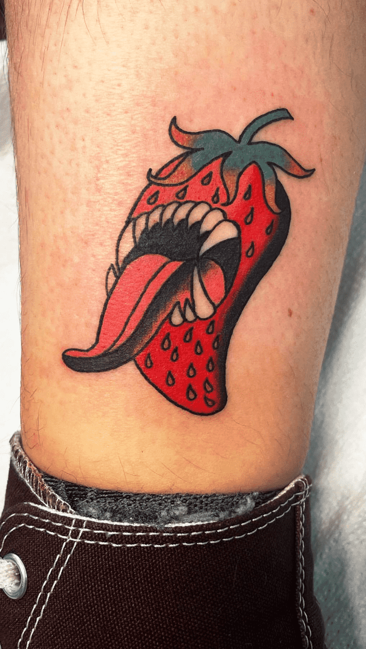 Strawberry Tattoo Shot