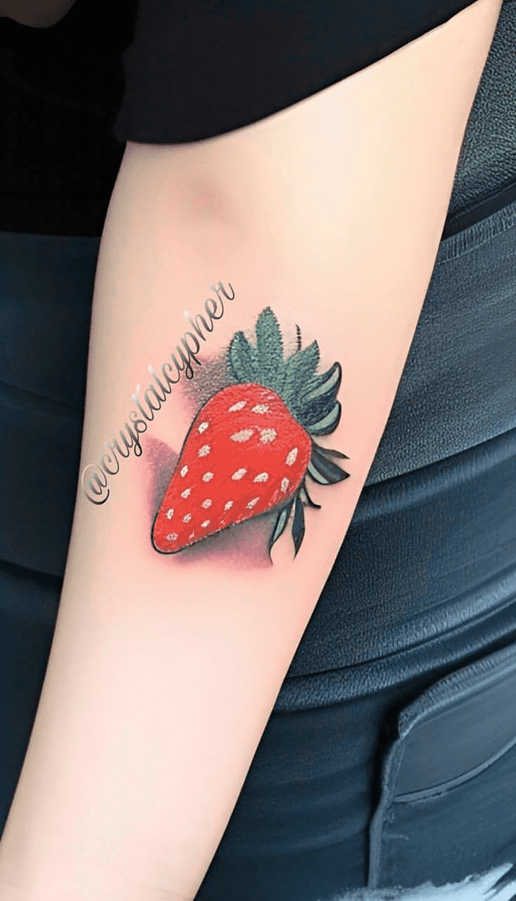 Strawberry Tattoo Picture