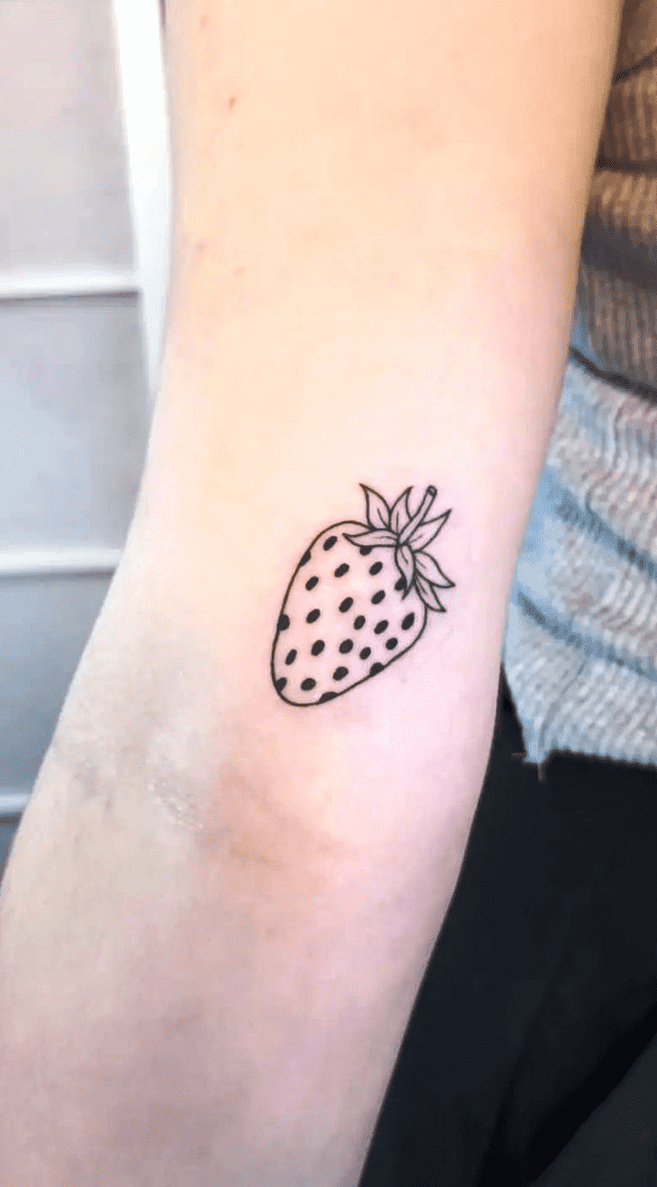 Strawberry Tattoo Photo