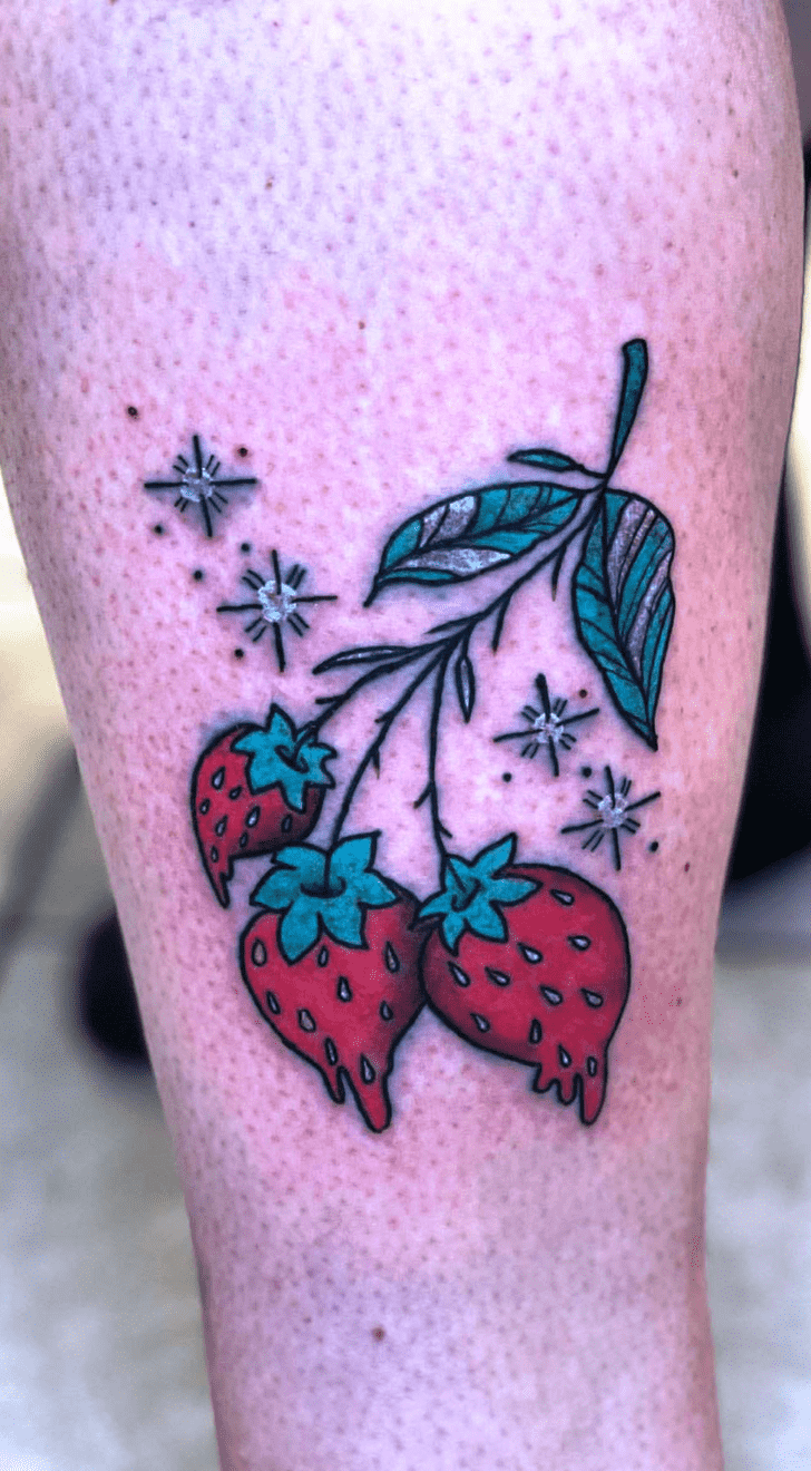 Strawberry Tattoo Ink