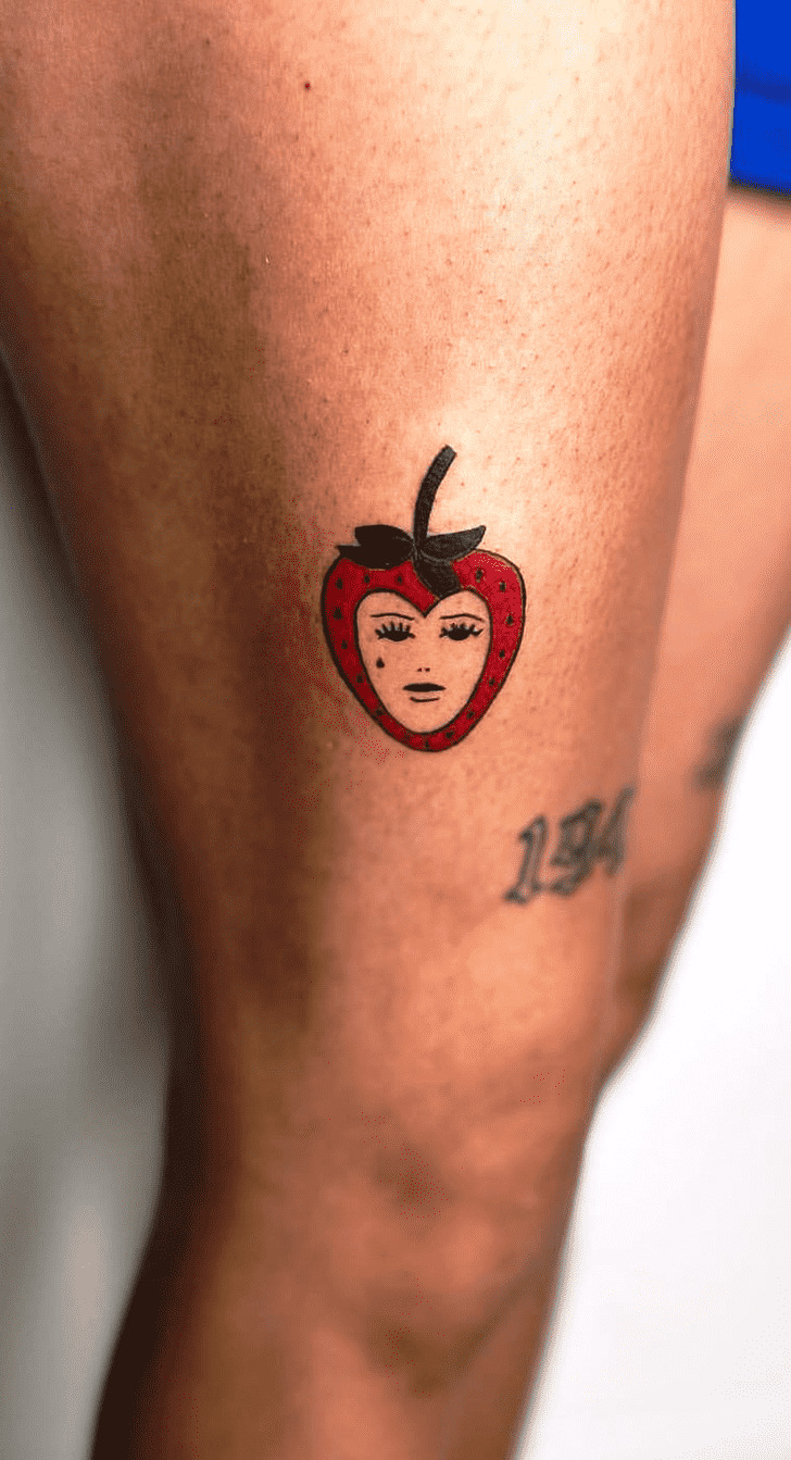 Strawberry Tattoo Image