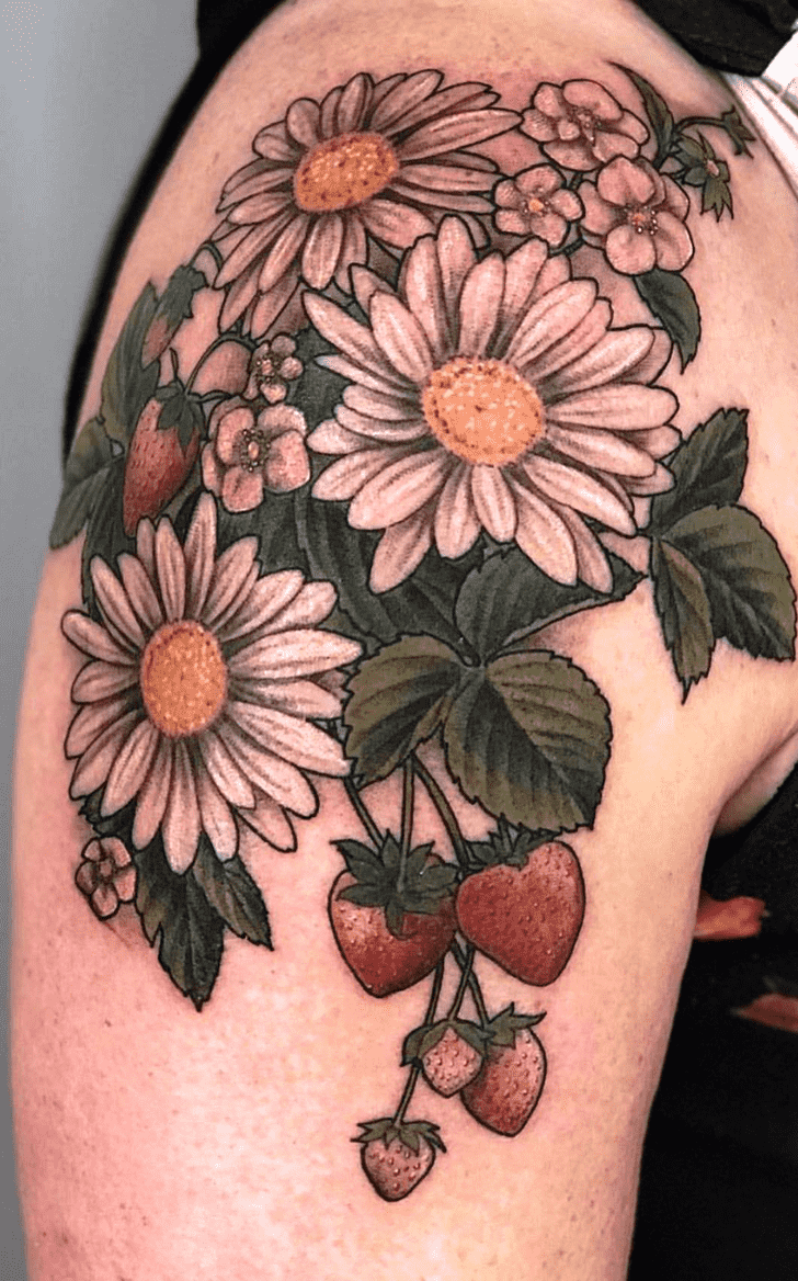 Strawberry Tattoo Image