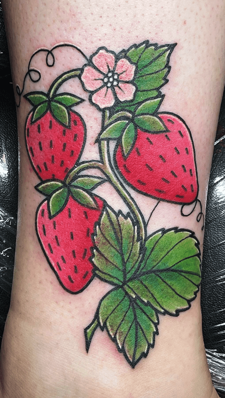 Strawberry Tattoo Picture