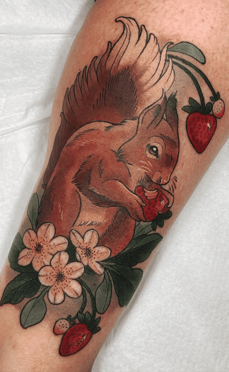 Strawberry Tattoo Ink