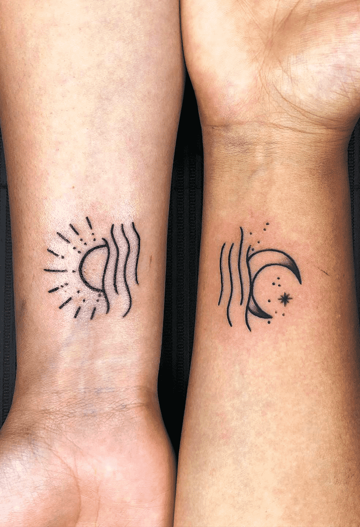 Sun Tattoo Portrait