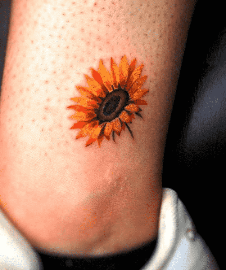 Sunflower Tattoo Photo