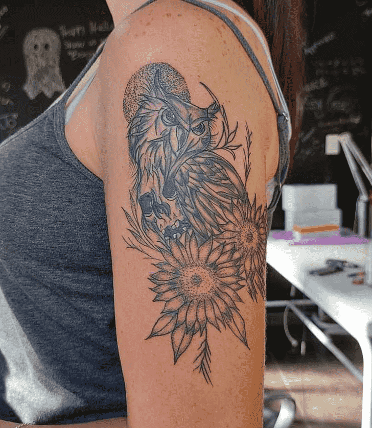 Sunflower Tattoo Design Image