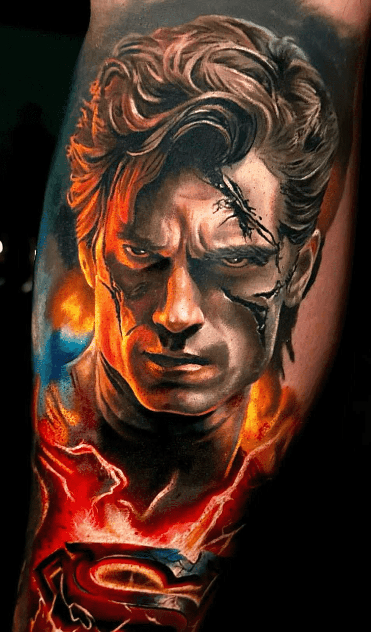 Superman Tattoo Photo