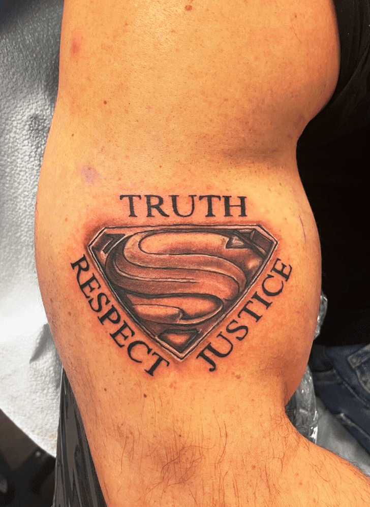 Superman Tattoo Photo