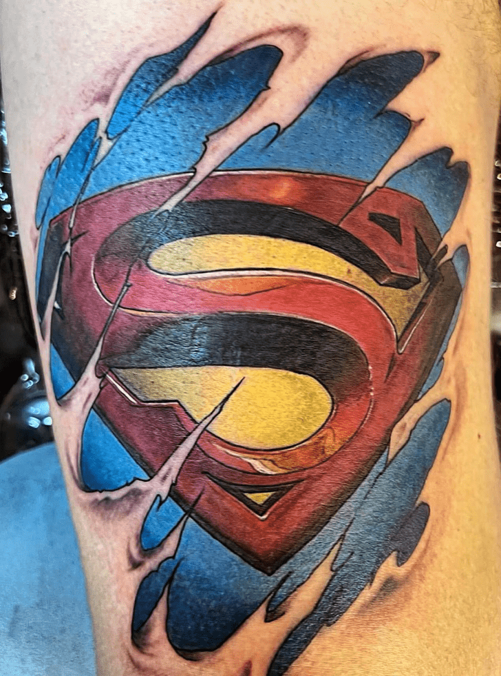 Superman Tattoo Photos