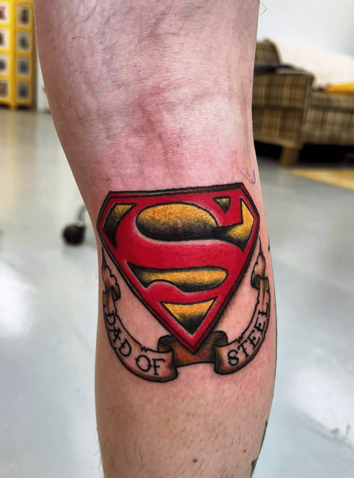 Superman Tattoo Ink