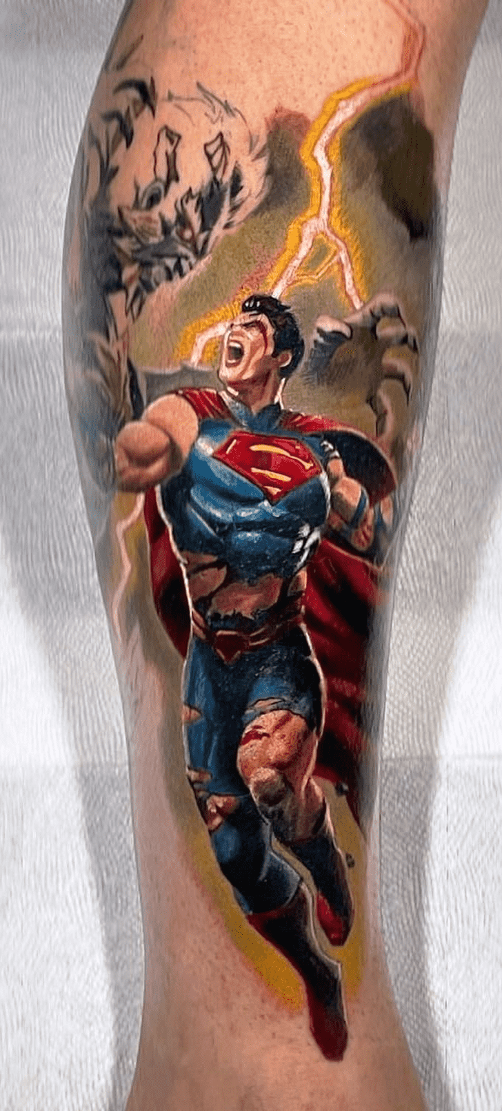 Superman Tattoo Design Image