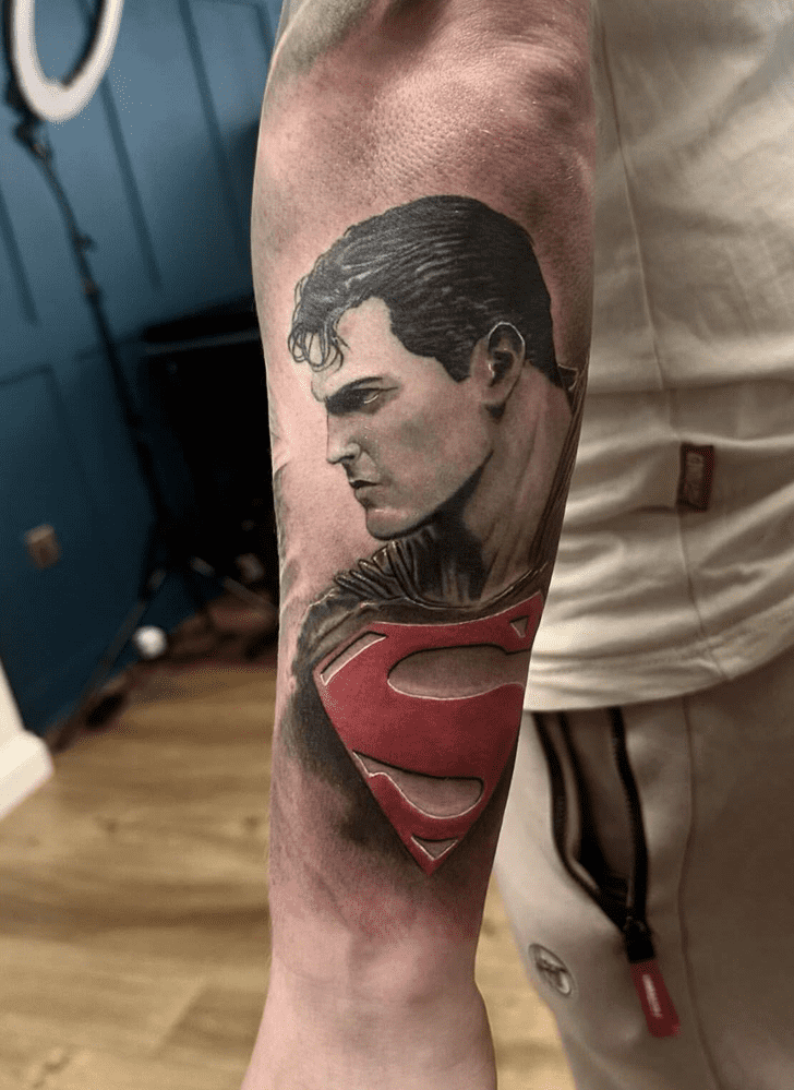 Superman Tattoo Photos