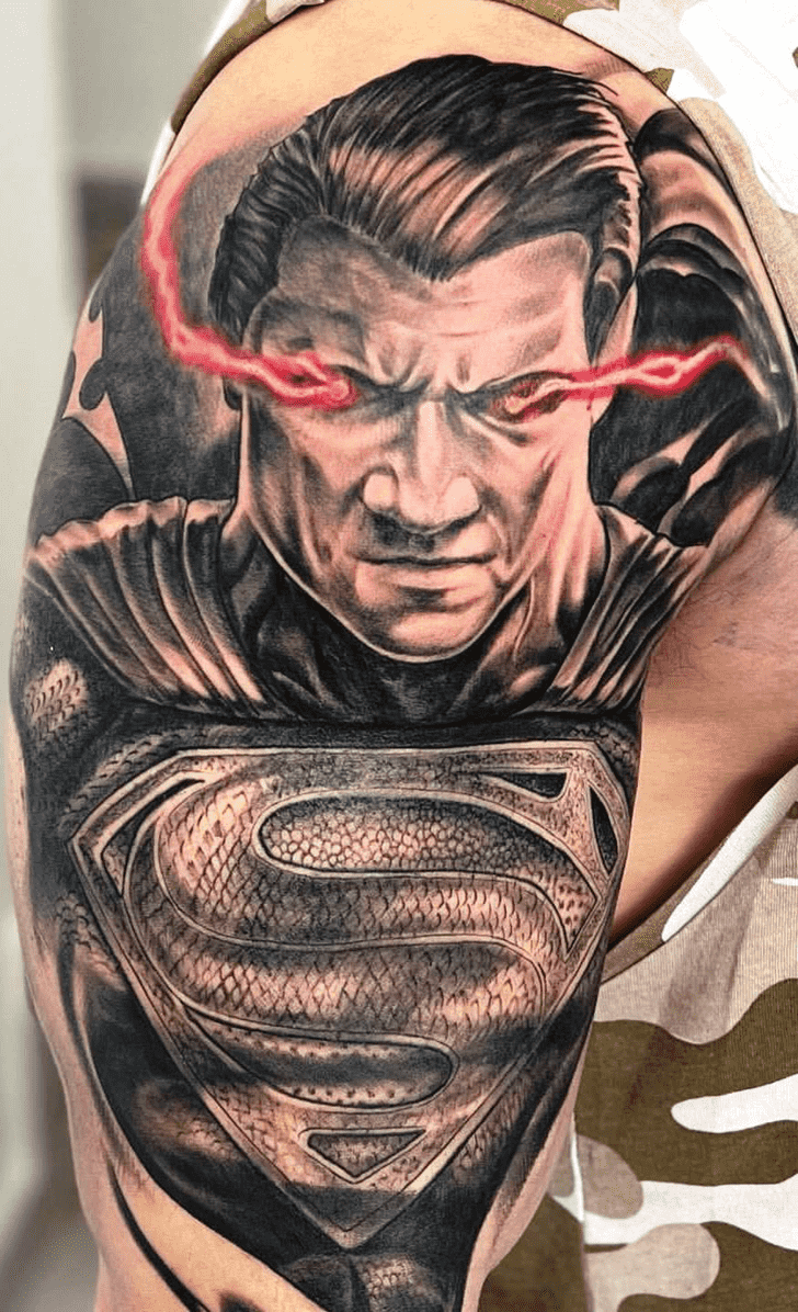 Superman Tattoo Design Image