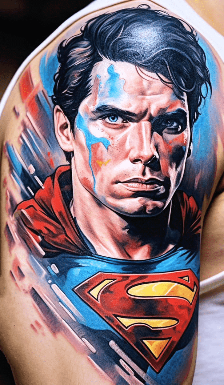 Superman Tattoo Photo