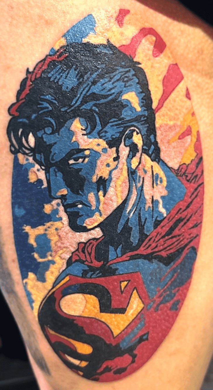 Superman Tattoo Snapshot