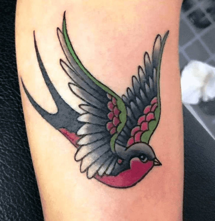 Swallow Bird Tattoo Photo