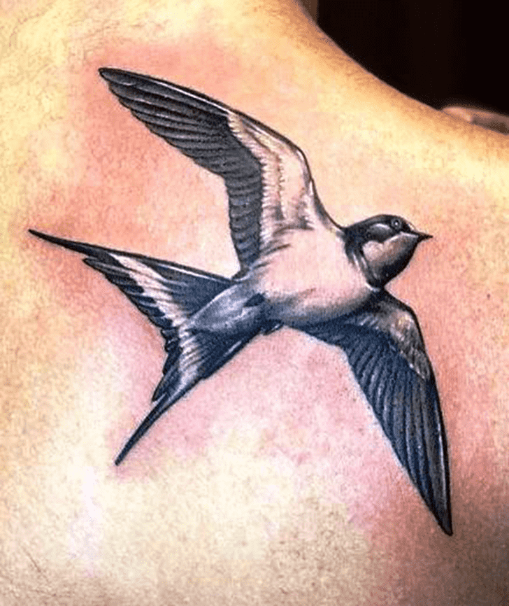 Swallow Bird Tattoo Ink