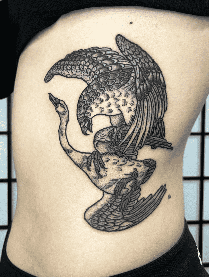 Swan Tattoo Photograph