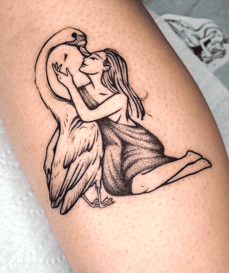 Swan Tattoo Ink