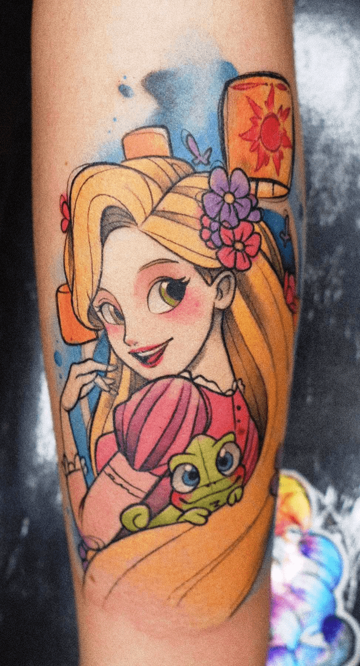 Tangled Tattoo Portrait