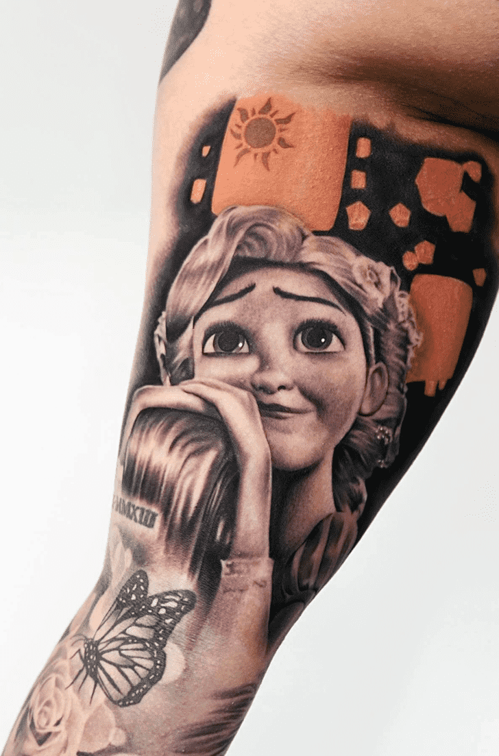 Tangled Tattoo Photograph