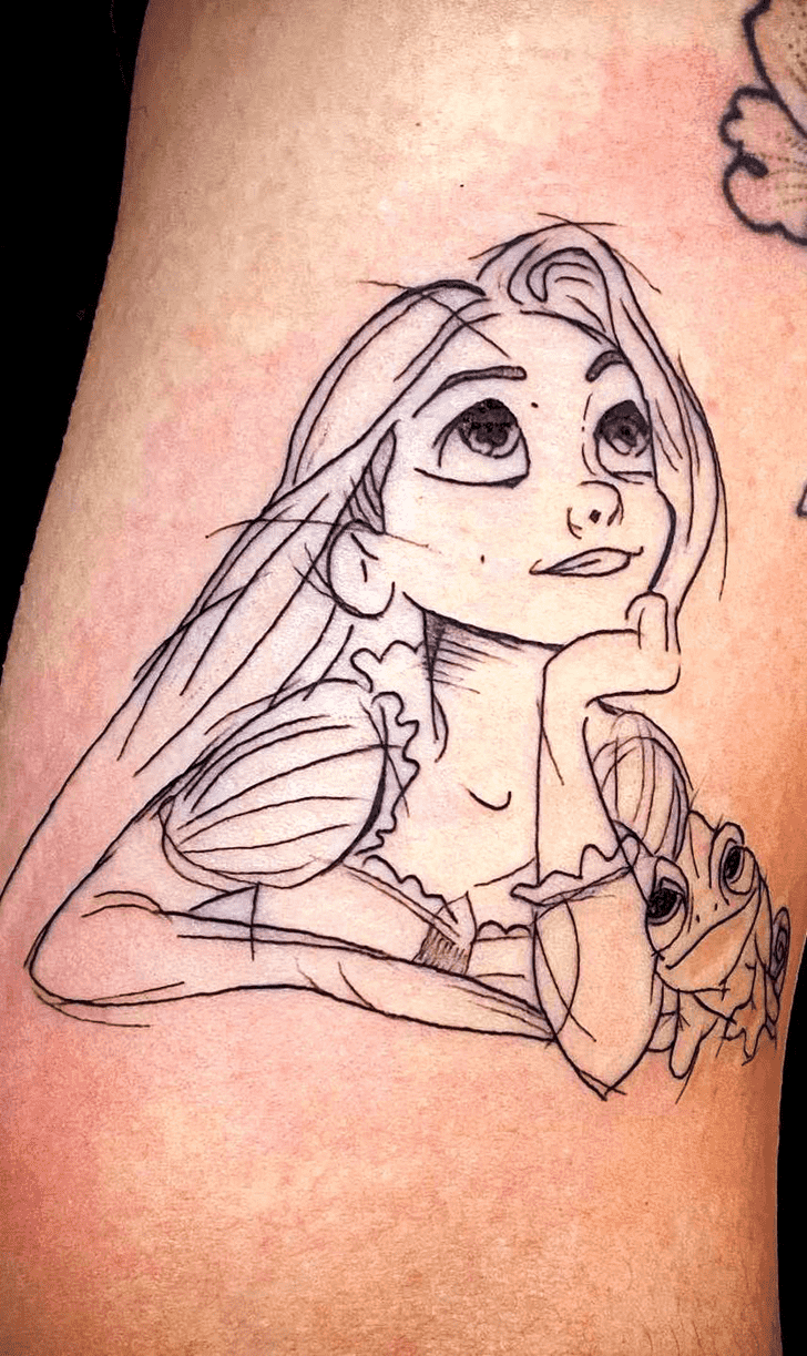 Tangled Tattoo Portrait