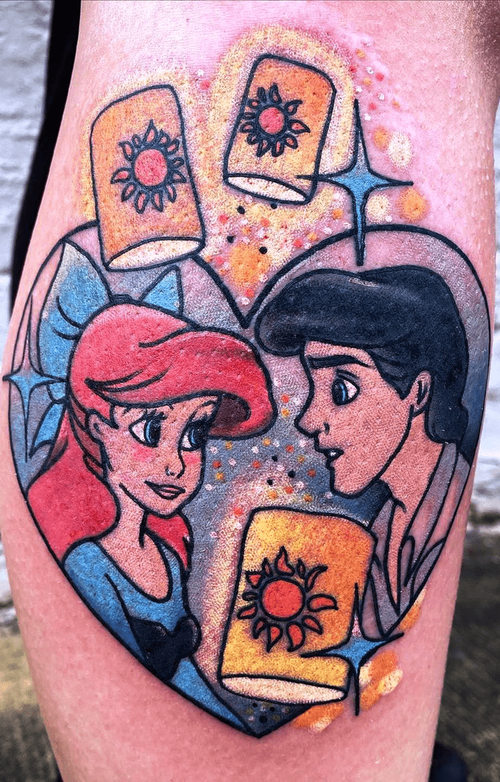 Tangled Tattoo Portrait