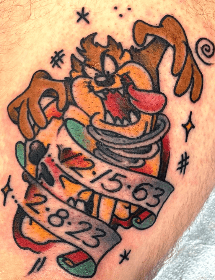 Taz Tattoo Design Image